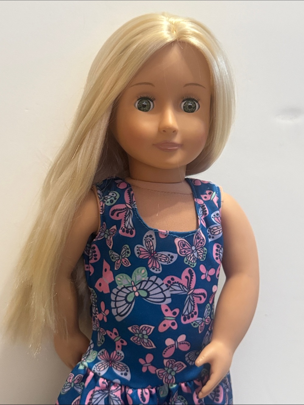 Our Generation DollBlue Butterfly Print Dress - Kids Toys